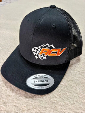 Yuengling ACV Strongest on the Planet trucker hat Black & Orange Trucker Hat